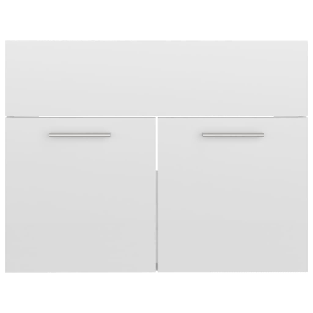 Set Mobili da Bagno Bianco Lucido in Truciolato cod mxl 13234