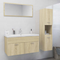 Set Mobili da Bagno Rovere Sonoma in Truciolato cod mxl 76084