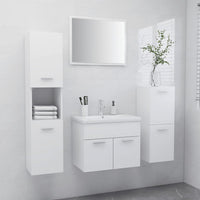 Set Mobili da Bagno Bianco in Truciolatocod mxl 72726