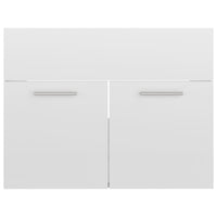 Set Mobili da Bagno Bianco Lucido in Truciolato cod mxl 71926