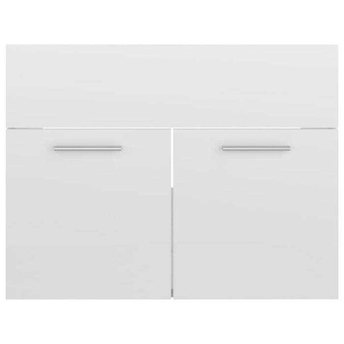 Set Mobili da Bagno Bianco Lucido in Truciolato cod mxl 71926