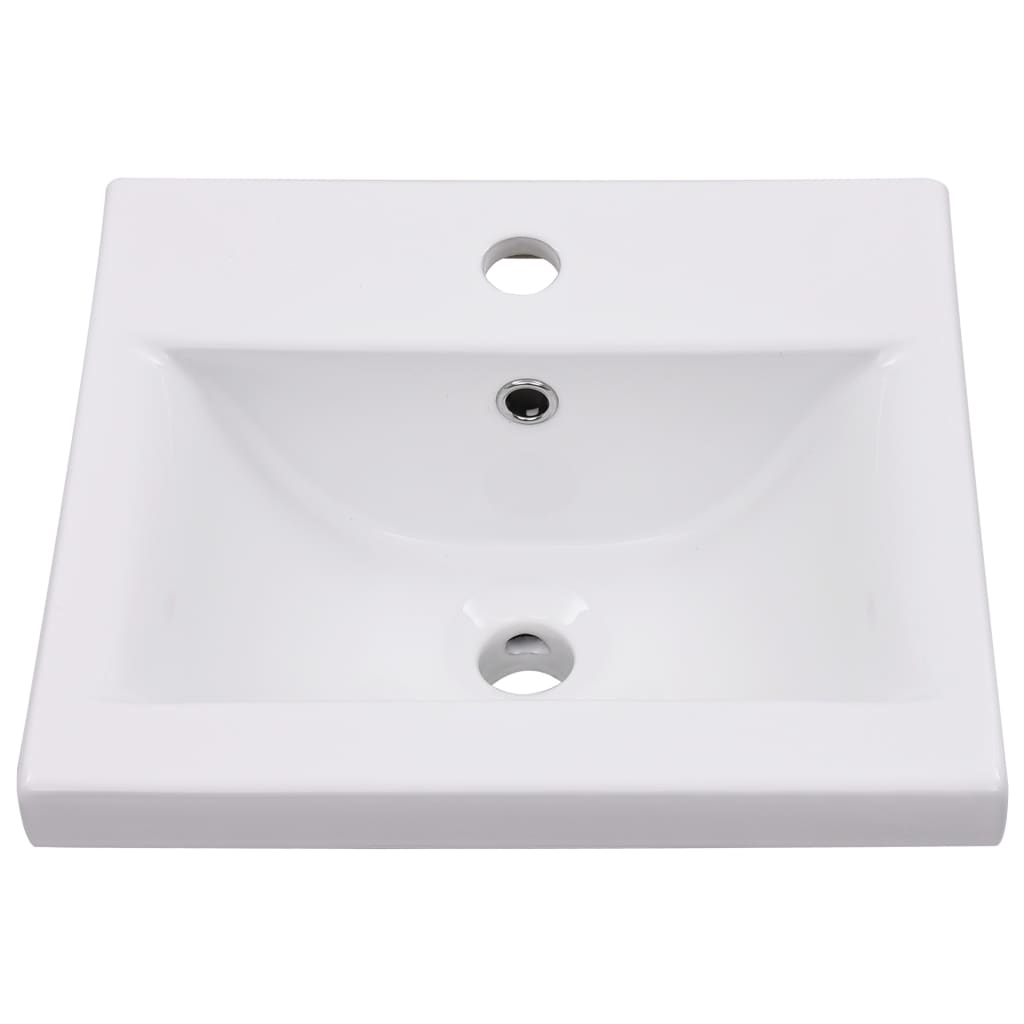 Set Mobili da Bagno Bianco in Legno Multistrato 3071171