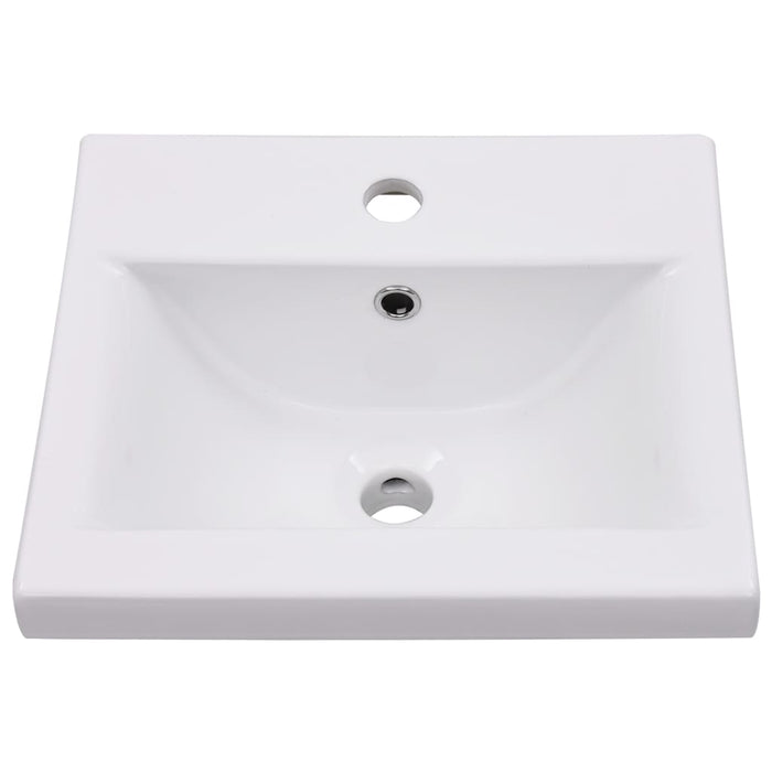 Set Mobili da Bagno Bianco Lucido in Legno Multistrato 3071177