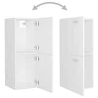 Set Mobili da Bagno Bianco in Truciolato 3071198