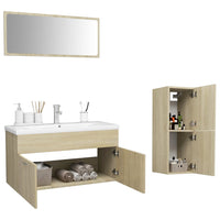 Set Mobili da Bagno Rovere Sonoma in Truciolato cod mxl 23437