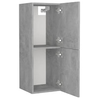 Set Mobili da Bagno Grigio Cemento in Truciolato 3071202