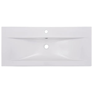 Set Mobili da Bagno Bianco Lucido in Truciolato cod mxl 12852