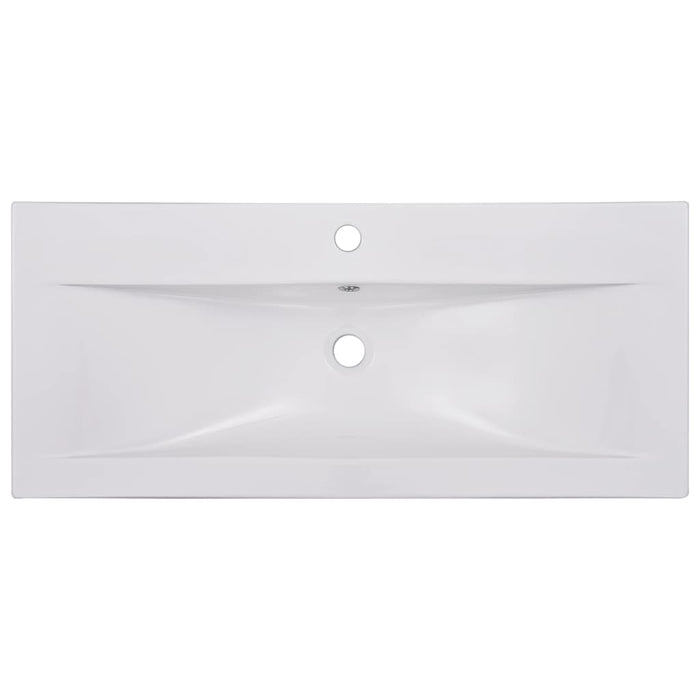 Set Mobili da Bagno Bianco Lucido in Truciolato cod mxl 12852