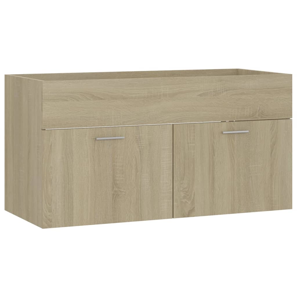 Set Mobili da Bagno Rovere Sonoma in Truciolato 3071246