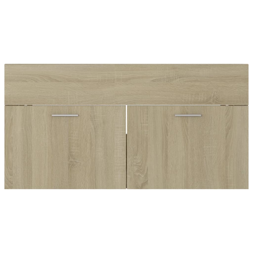 Set Mobili da Bagno Rovere Sonoma in Truciolato 3071246