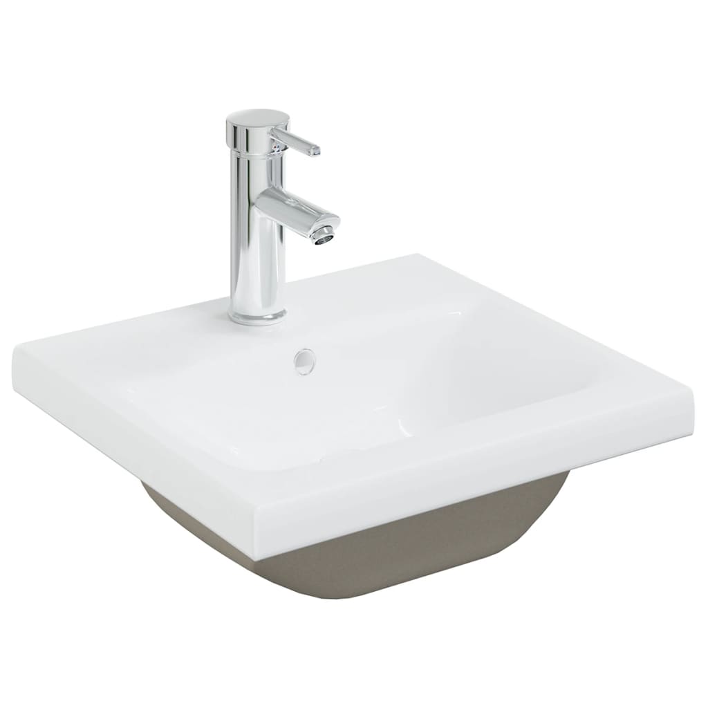 Mobile da Bagno con Lavabo Integrato Grigio in Truciolato 3071263