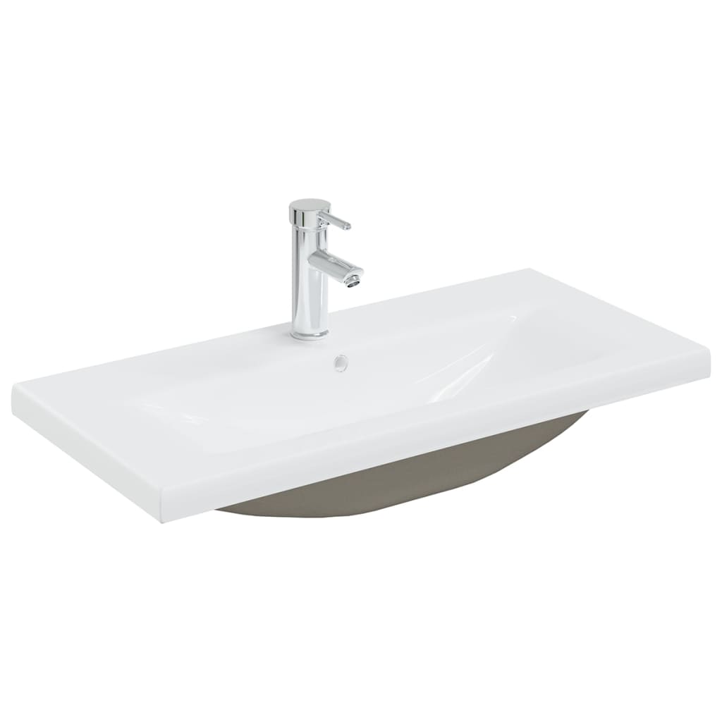 Mobile con Lavabo Integrato Rovere Sonoma in Legno Multistrato 3071282