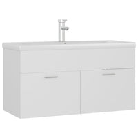 Mobile con Lavabo Integrato Bianco in Legno Multistratocod mxl 120653