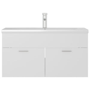 Mobile con Lavabo Integrato Bianco in Legno Multistratocod mxl 120653