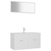 Set Mobili da Bagno Bianco in Truciolatocod mxl 120661