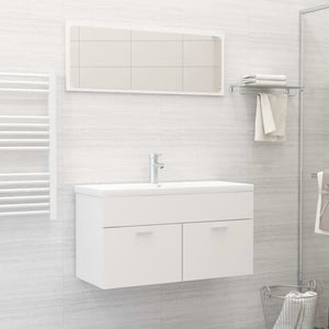 Set Mobili da Bagno Bianco in Truciolatocod mxl 120661