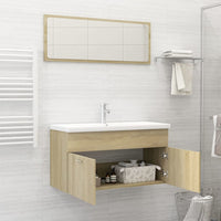 Set Mobili da Bagno Rovere Sonoma in Truciolatocod mxl 96732