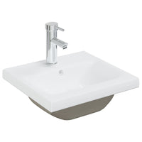 Set Mobili da Bagno Bianco in Legno Multistrato 3071351