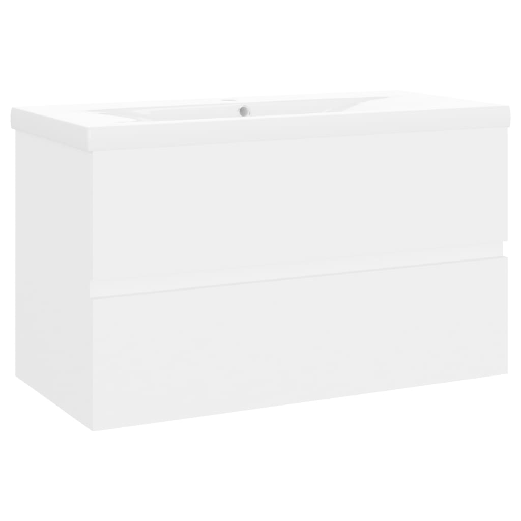 Mobile con Lavabo Integrato Bianco in Legno Multistratocod mxl 96743