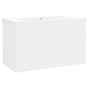 Mobile con Lavabo Integrato Bianco in Legno Multistratocod mxl 96743