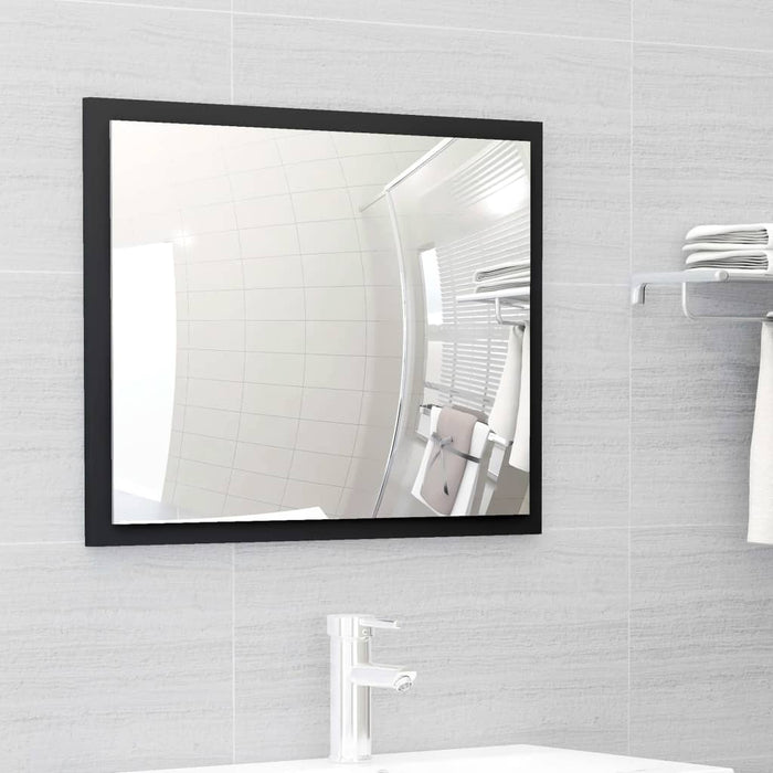 Set Mobili da Bagno Nero in Truciolato 3071586