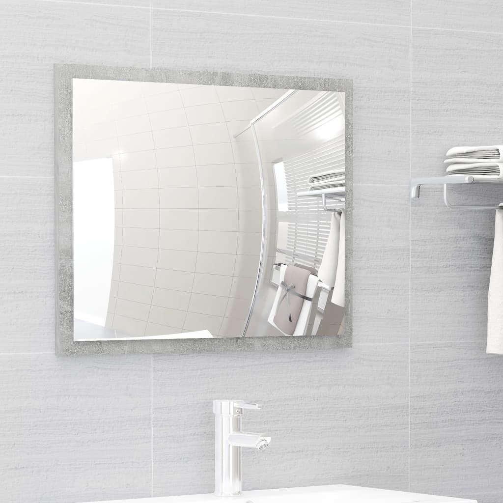 Set Mobili da Bagno Grigio Cemento in Truciolato cod mxl 71952