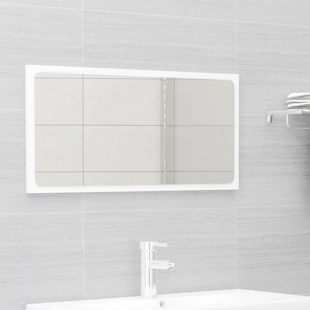 Set Mobili da Bagno Bianco in Truciolato 3071594