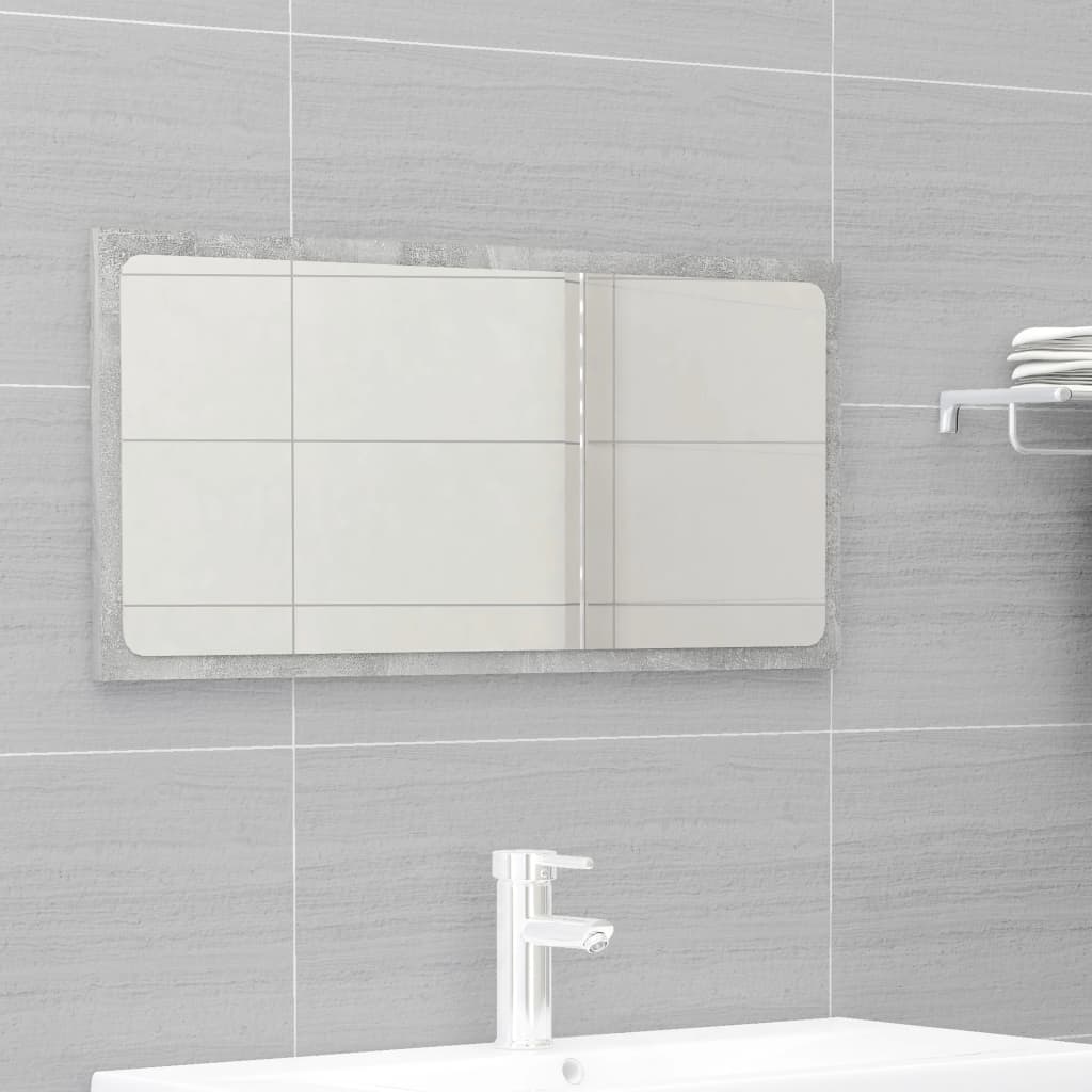 Set Mobili da Bagno Grigio Cemento in Truciolato cod mxl 63582