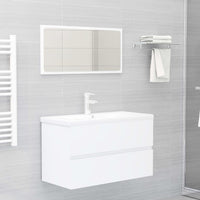 Set Mobili da Bagno Bianco in Truciolato cod mxl 6074