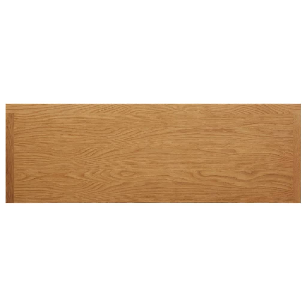 Tavolo da Trucco 110x40x75 cm in Legno Massello di Rovere 327437