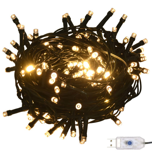 Set Natale con 61 Palline Punta e 150 Luci LED Oro e Bronzo cod mxl 42735