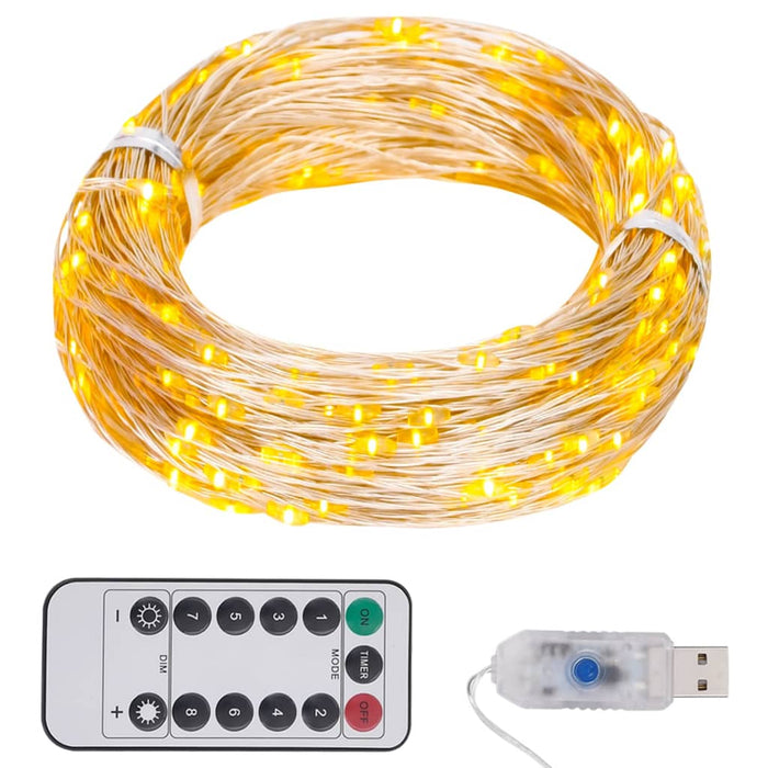 Stringa di Luci con 300 LED Bianco Caldo 30 m cod mxl 59113