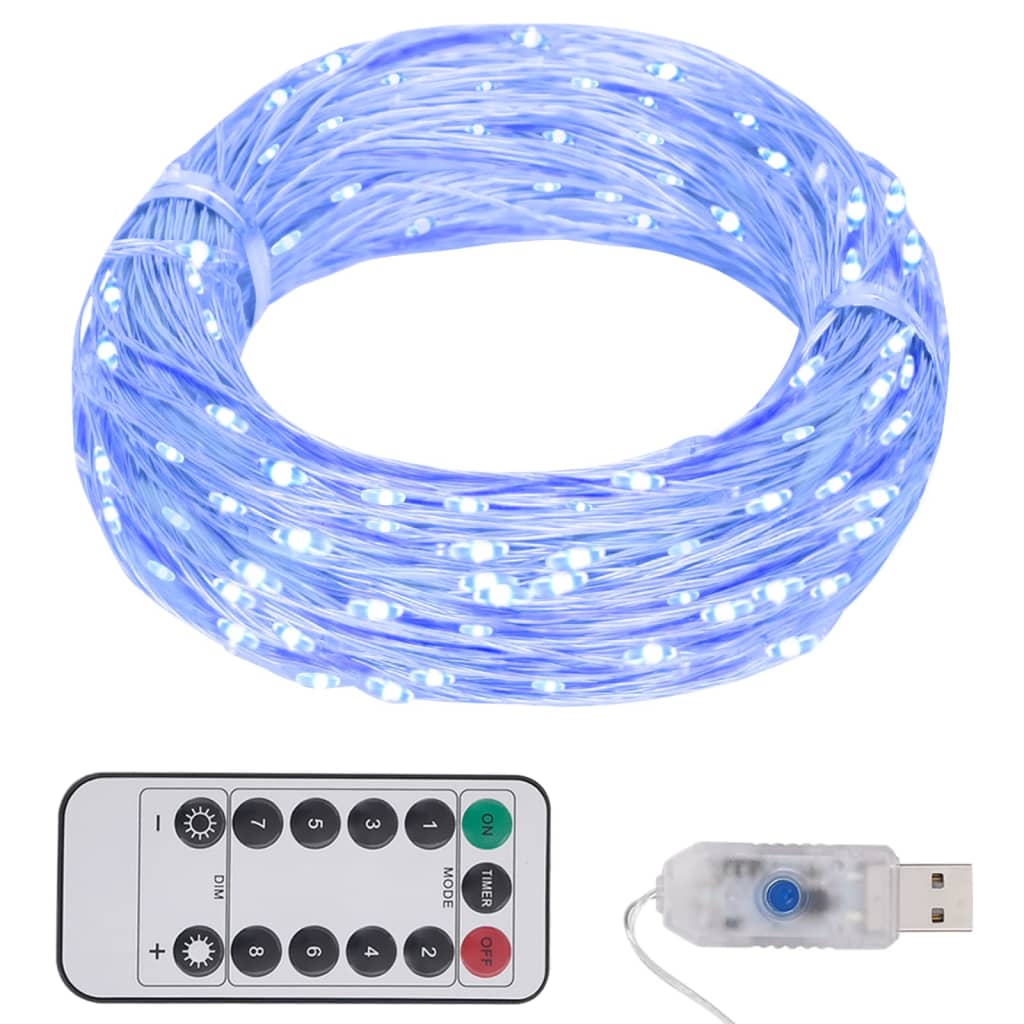 Stringa di Luce con 300 LED Blu 30 m cod mxl 58609