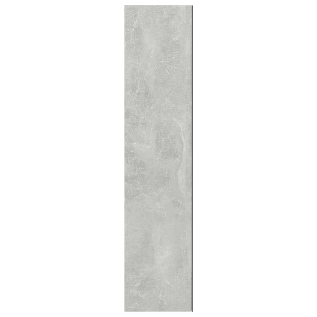 Armadietto a Specchio per Bagno 60x15x75 cm MDF Grigio Cemento 331528