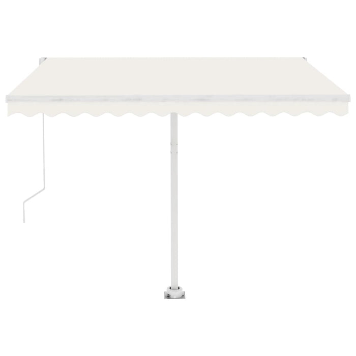 Tenda da Sole Manuale Autoportante 300x250 cm Crema 3069497