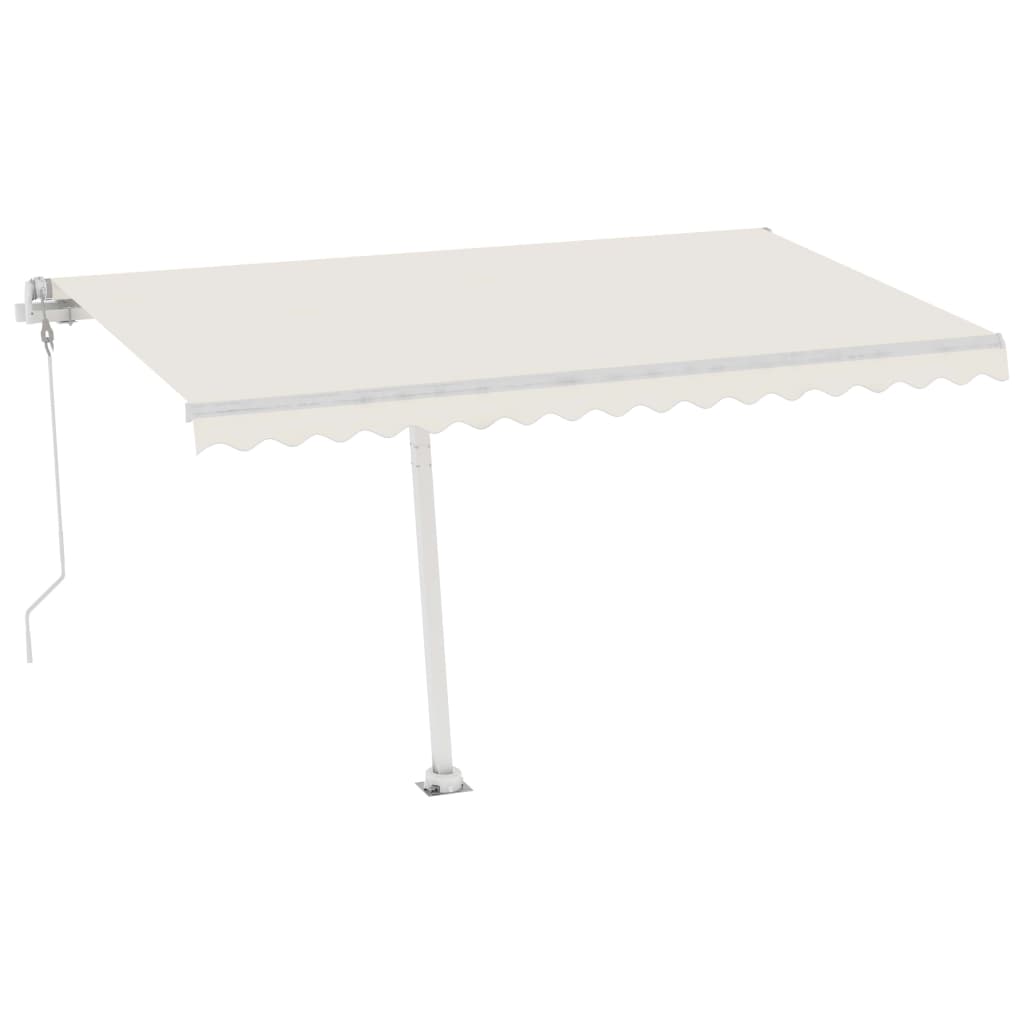 Tenda da Sole Automatica Autoportante 450x300 cm Crema 3069567