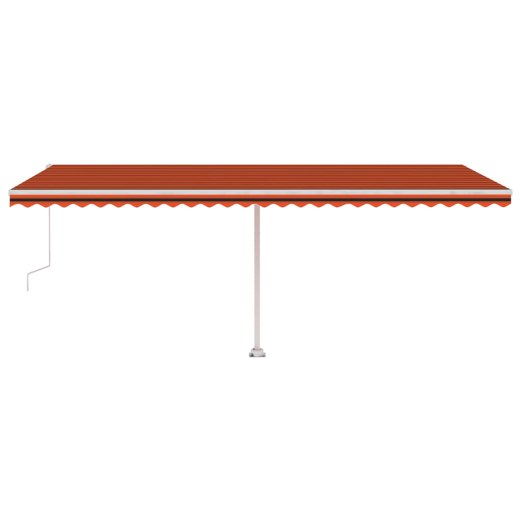 Tenda da Sole Autoportante Automatica 600x300cm Arancio Marrone 3069610