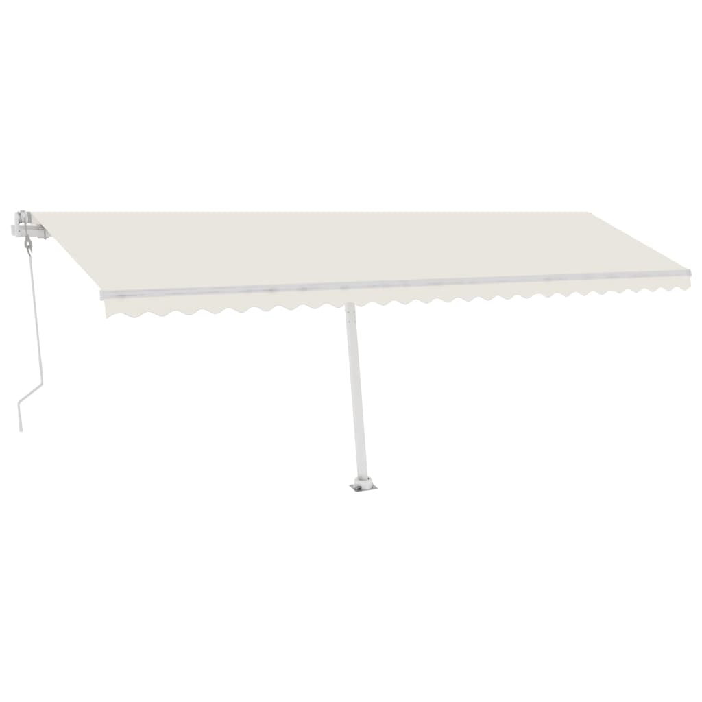 Tenda da Sole Autoportante Automatica 600x350 cm Crema 3069687