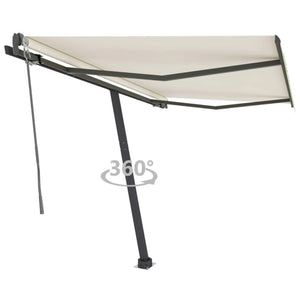 Tenda da Sole Automatica Autoportante 300x250 cm Crema cod mxl 55038