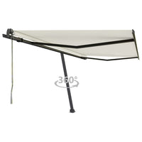 Tenda da Sole Automatica Autoportante 450x350 cm Crema cod mxl 54962