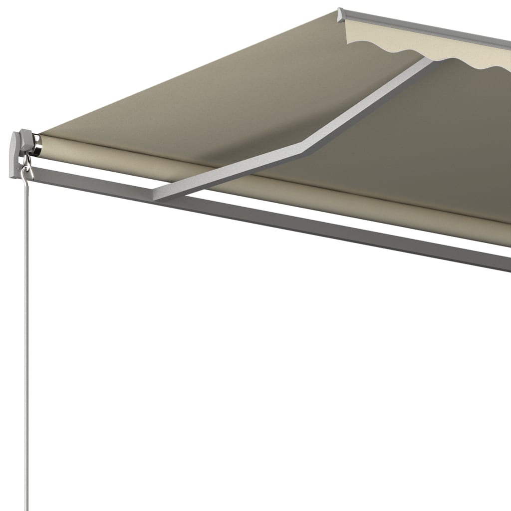 Tenda da Sole Autoportante Automatica 600x350 cm Crema 3069887