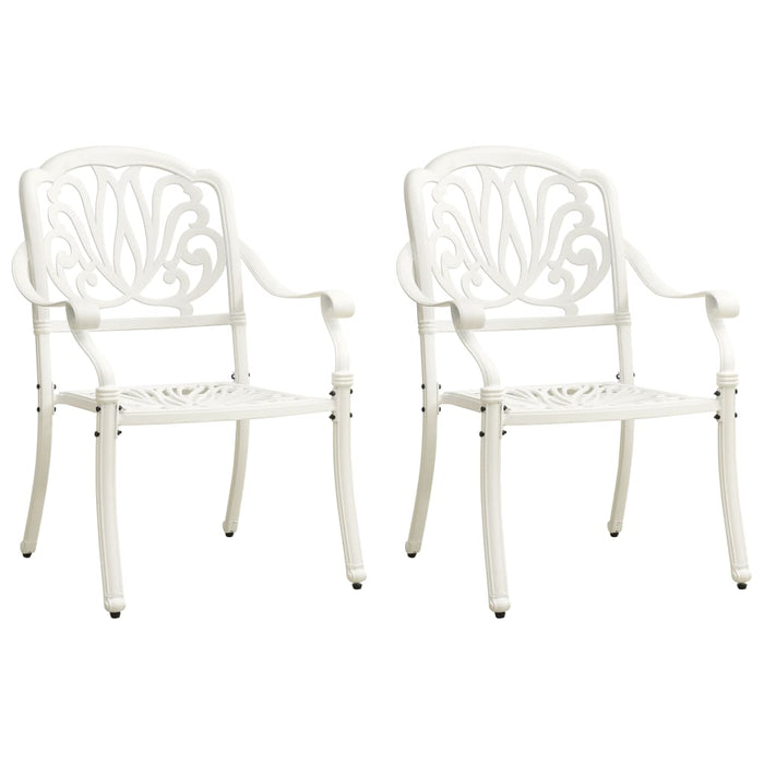 Set da Bistrot 3 pz in Alluminio Pressofuso Bianco cod mxl 39406