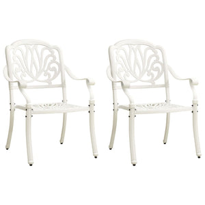 Set da Bistrot 3 pz in Alluminio Pressofuso Bianco cod mxl 39407