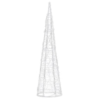 Piramide Decorativa Cono di Luce LED Acrilico Colorata 60 cm 329800