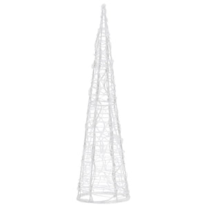 Piramide Decorativa Cono di Luce LED Acrilico Colorata 60 cm 329800