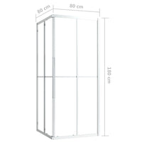 Cabina Doccia ESG 80x80x180 cm cod mxl 54289