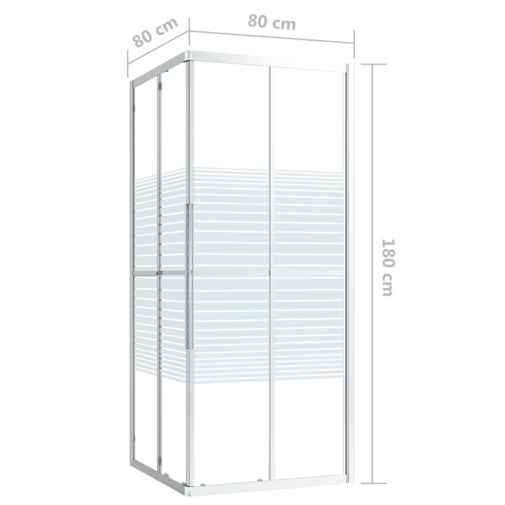 Cabina Doccia ESG 80x80x180 cm 150762