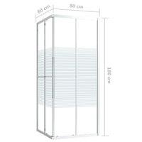 Cabina Doccia ESG 80x80x180 cm 150762