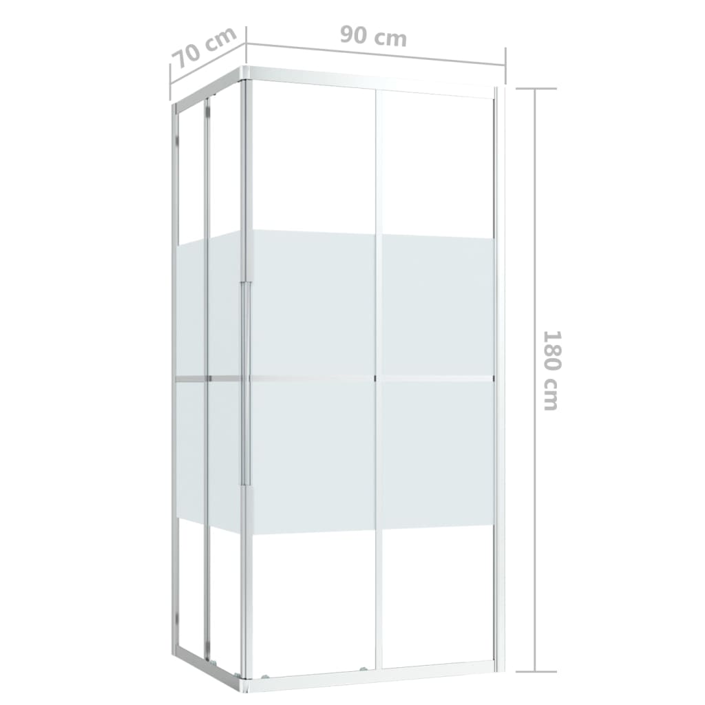 Cabina Doccia ESG 90x70x180 cm cod mxl 44019