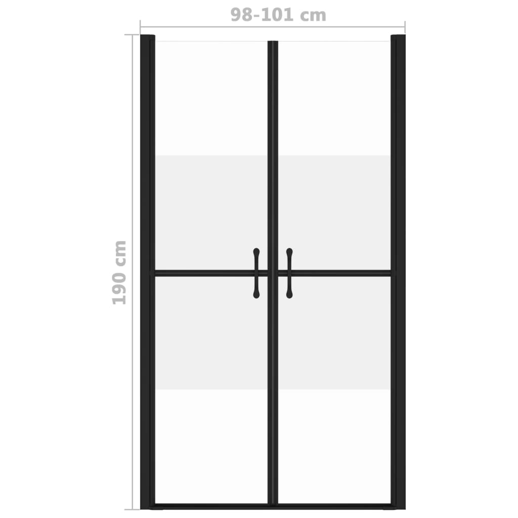 Porta per Doccia in ESG Semi Satinato (98-101)x190 cm 150837